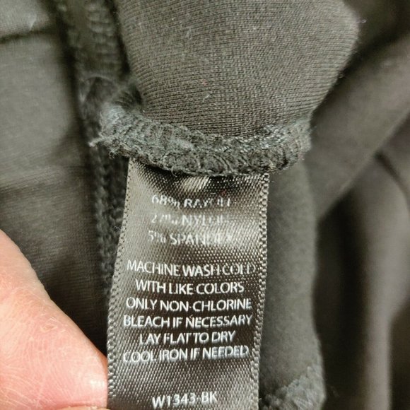 Betabrand Classic Straight Leg Dress Pants Size 2 XL Pull On  Pockets Flat Front - Picture 10 of 10